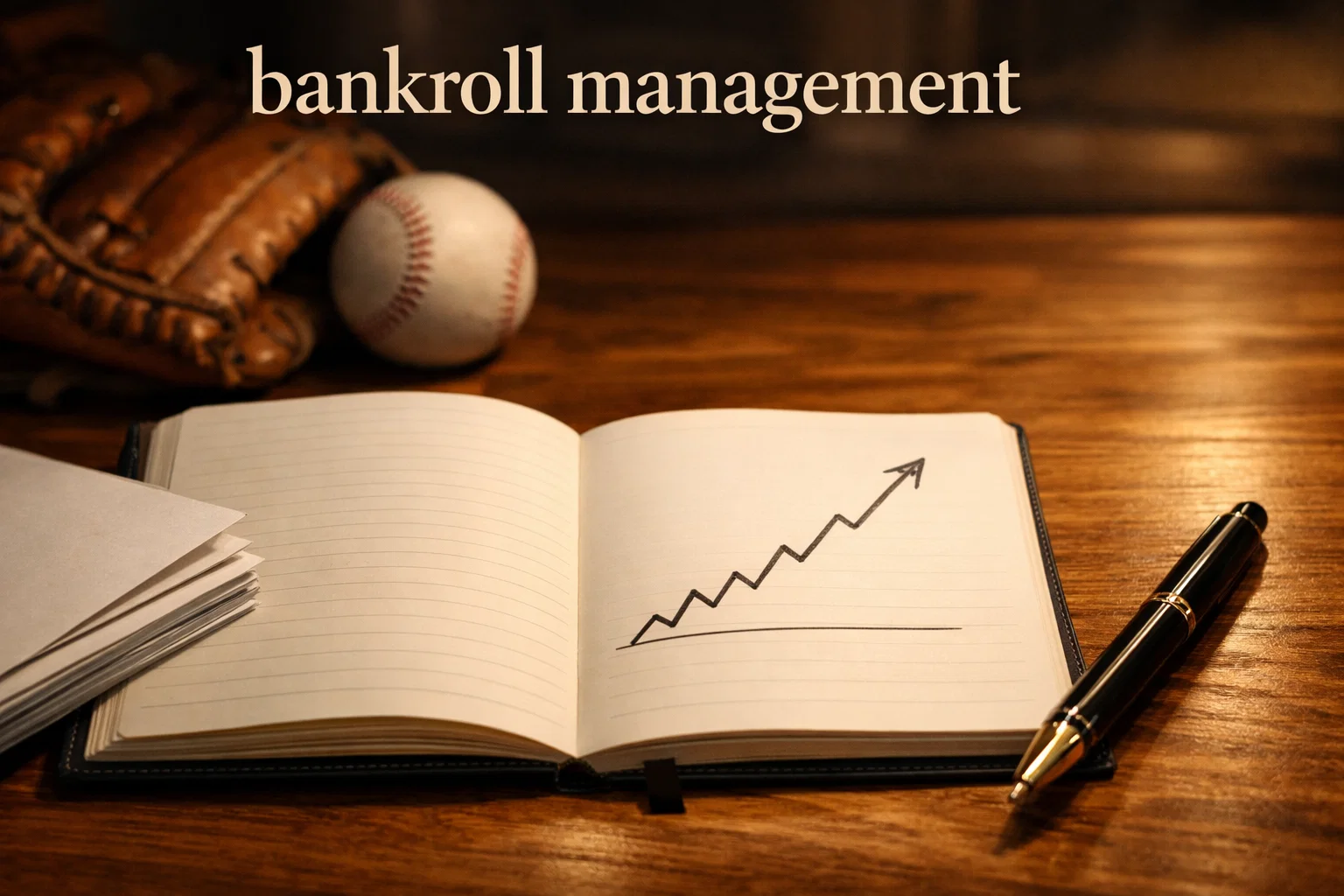 Persoon plant wedbudget met notitieboek en eenvoudig lijngrafiek op tafel